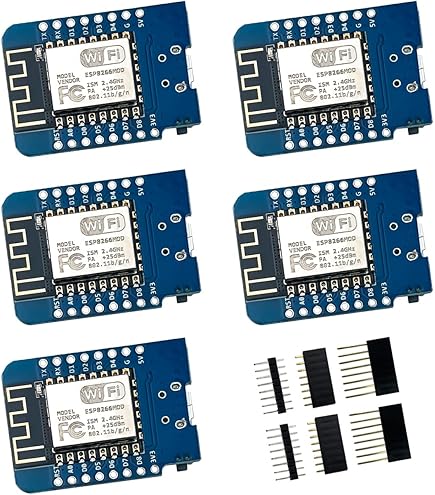 6PCS ESP8266 NodeMCU WiFi Development Board - ESP-12E Wireless Module
