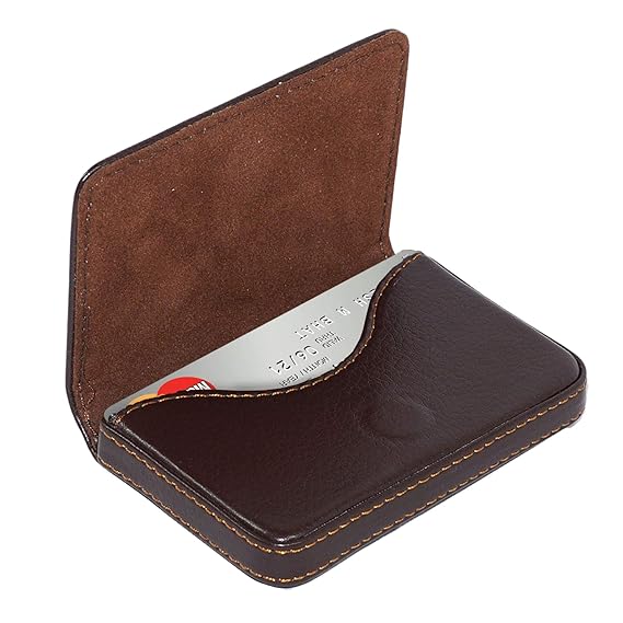 NISUN Leather Pocket Sized Business/Credit/ATM Card Holder case Wallet