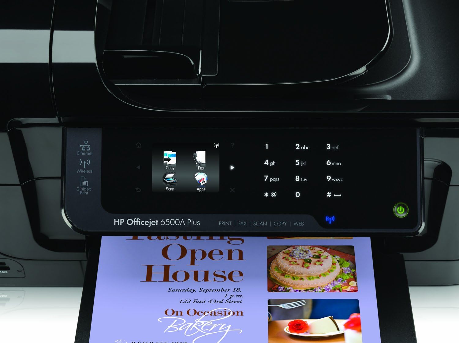 hp printer officejet 6500a plus