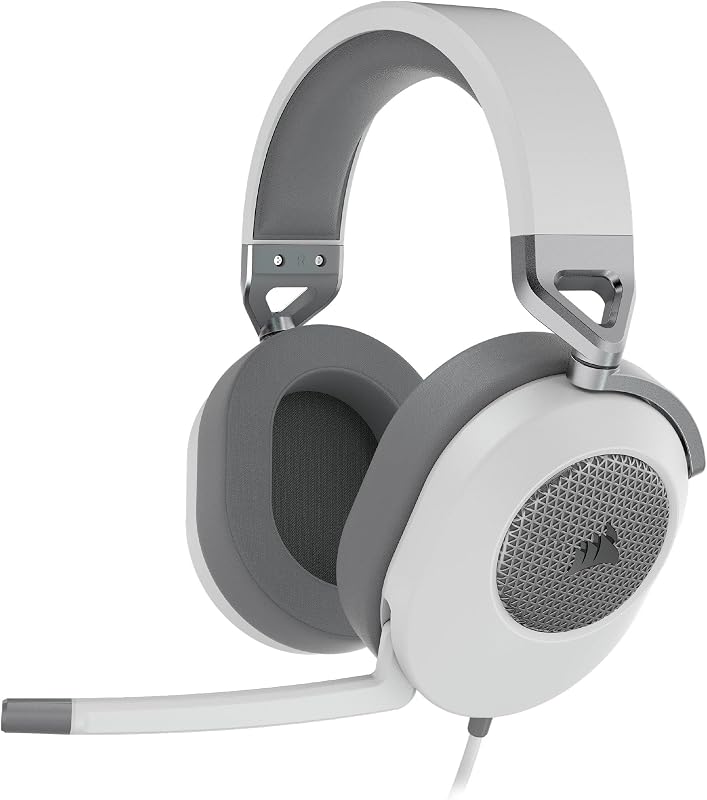 HS65 SURROUND Cuffie Gaming Cablate 7.1 Multipiattaforma – Bianco