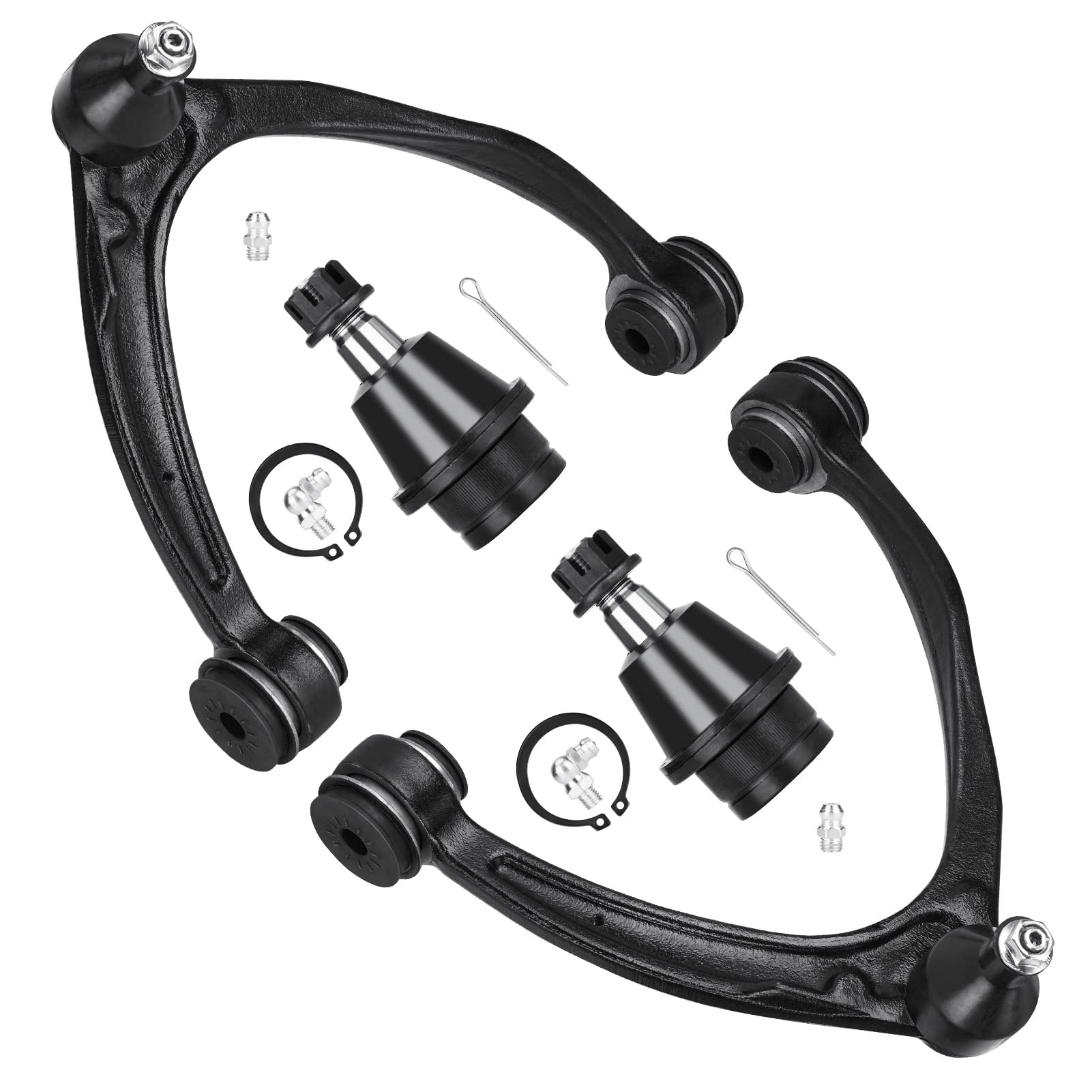 Photo 1 of Front Upper Control Arms for Escalade 2007-2014 Chevy Silverado 1500 Suburban 1500 Tahoe Avalanche GMC Sierra 1500 Yukon Suspension Kit w/Ball Joints Replaces -K80669 K80670