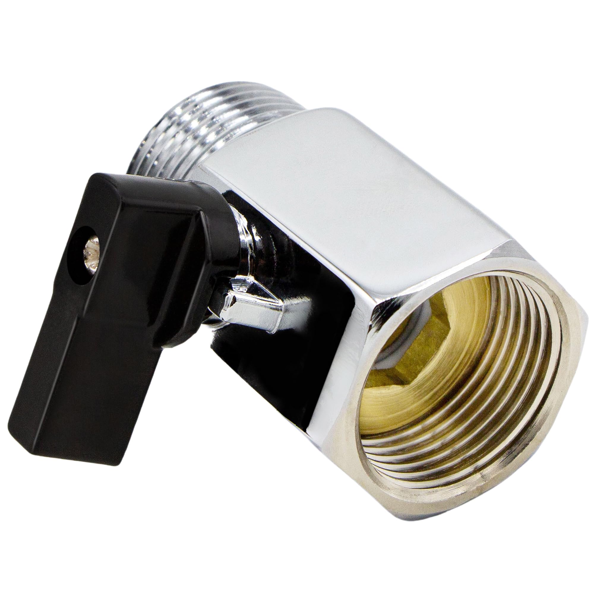 Variosan Mini Ball Valve Female x Male Thread Chrome