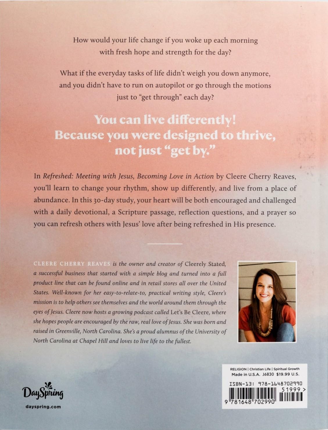 Refreshed: Meeting with Jesus, Becoming Love in Action Devotional Guide