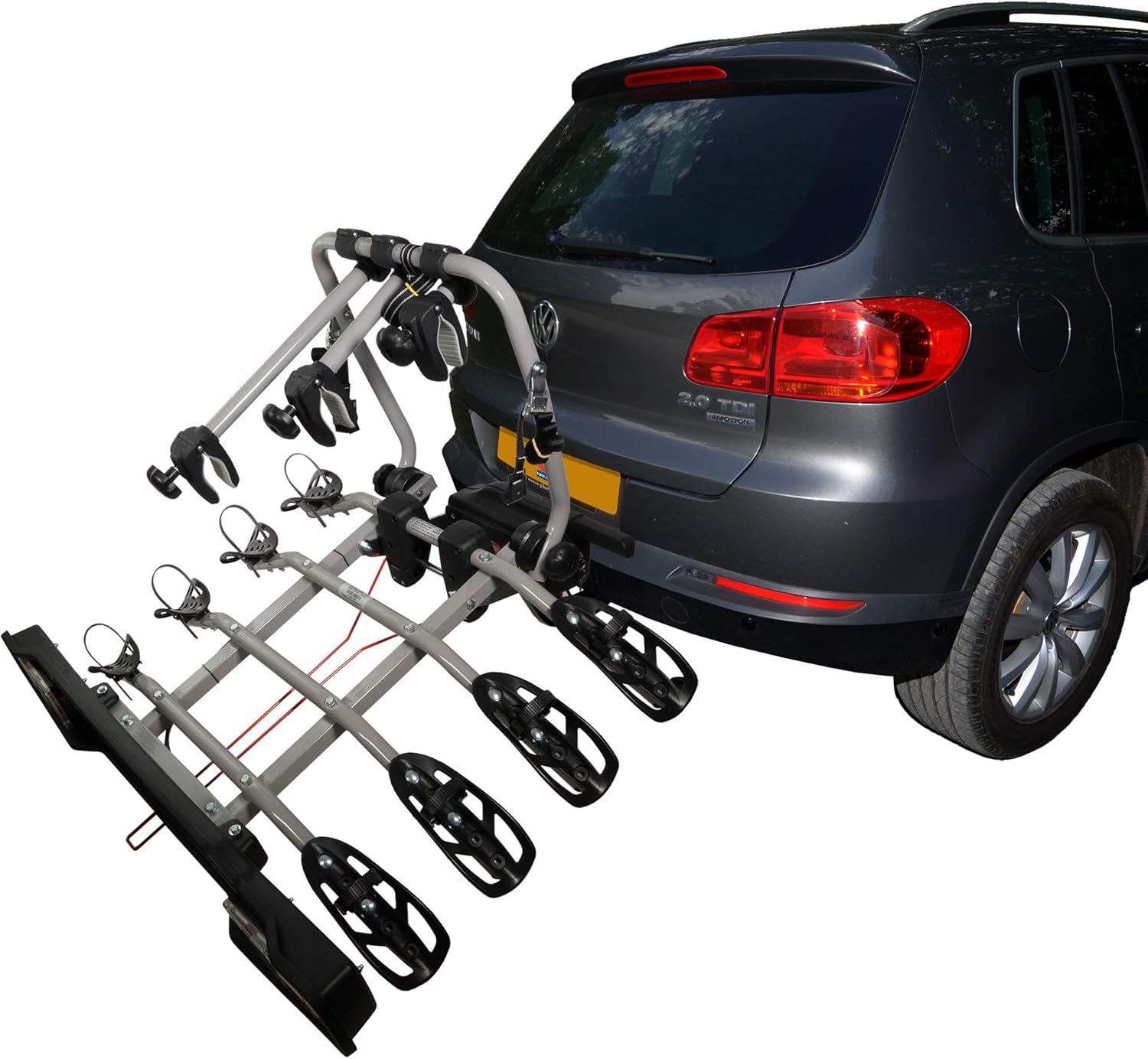 Witter Towbars ZX304 clampon 4 bike towbar mounted cycle carrier