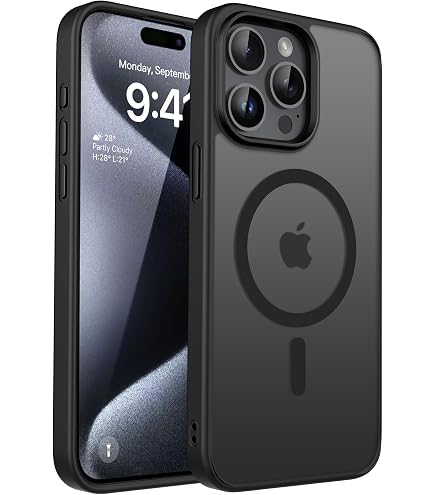 Amazon.com: Tigowos for iPhone 15 Pro Max case Fits MagSafe 10FT