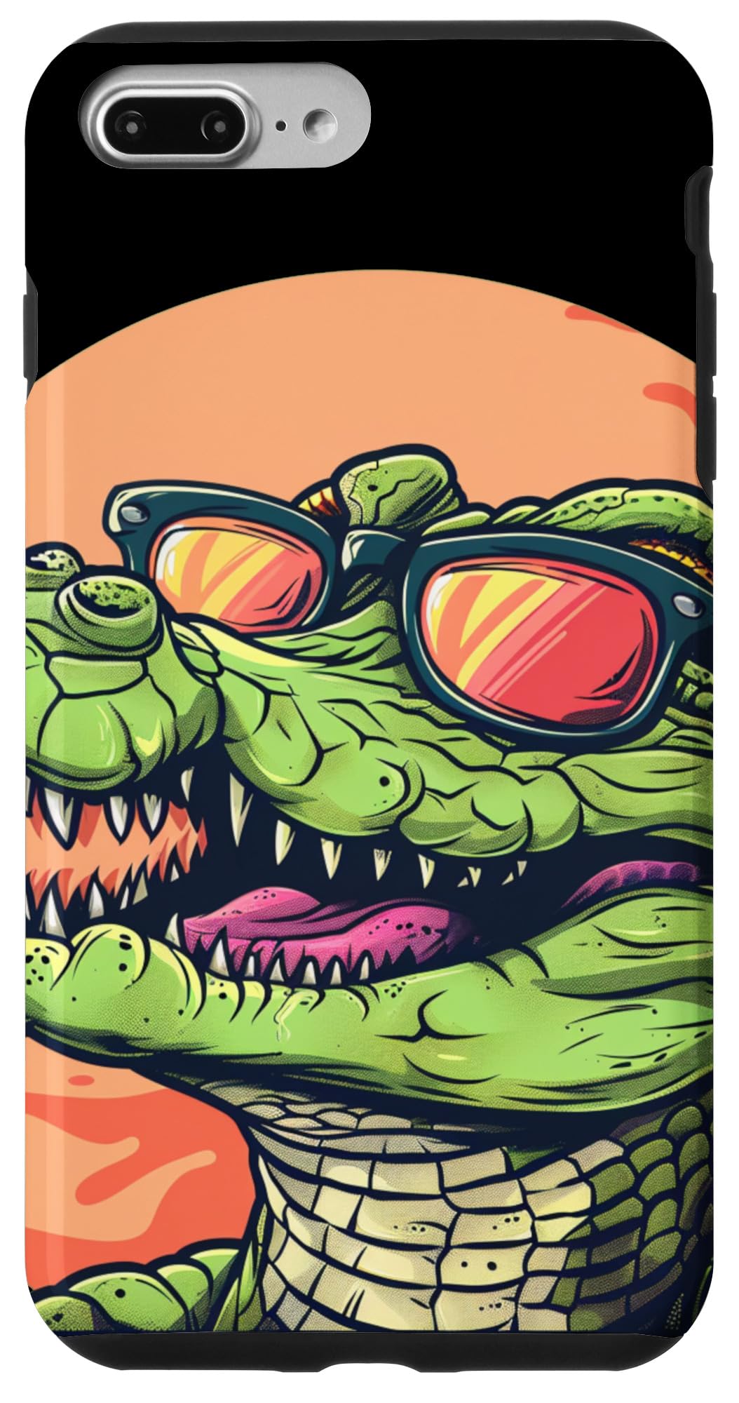 iPhone 7 Plus/8 Plus Fun Sunglasses Crocodile Costume for Adults and Kids Case