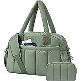 oscaurt Gym Bag for Women Lightweight Duffle Bag for Travel with Toiletry Pouch Water Resistant Carry On Weekender Overnight Duffel