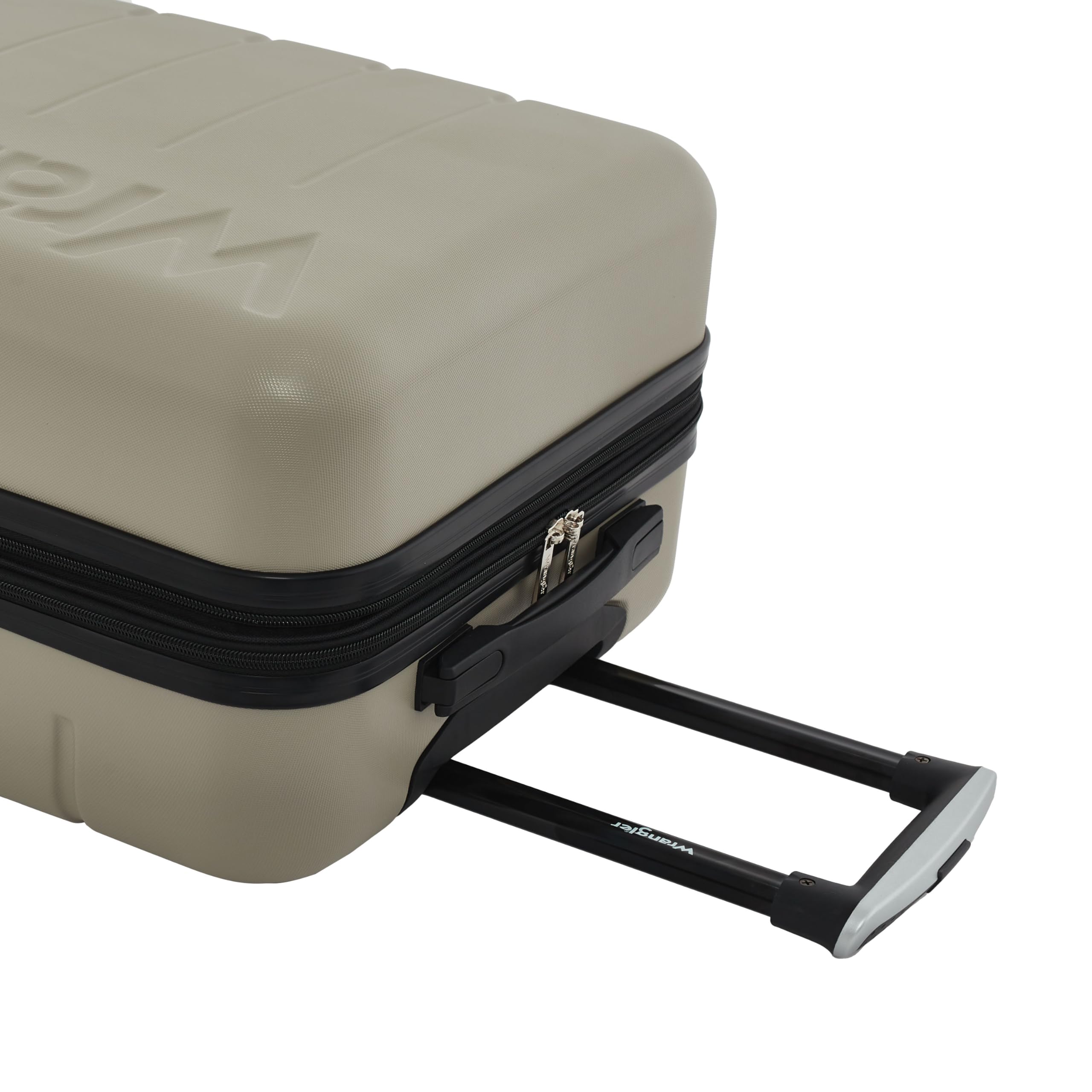 Wrangler Maverick 3 Piece Luggage Set, Silver Sage