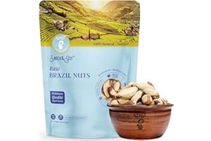 Aznut Brazil Nuts, Superior to Natural and Raw Shelled, No PPO, Vegan and Keto Friendly, Gluten Free, Peanut free and Vegan, 