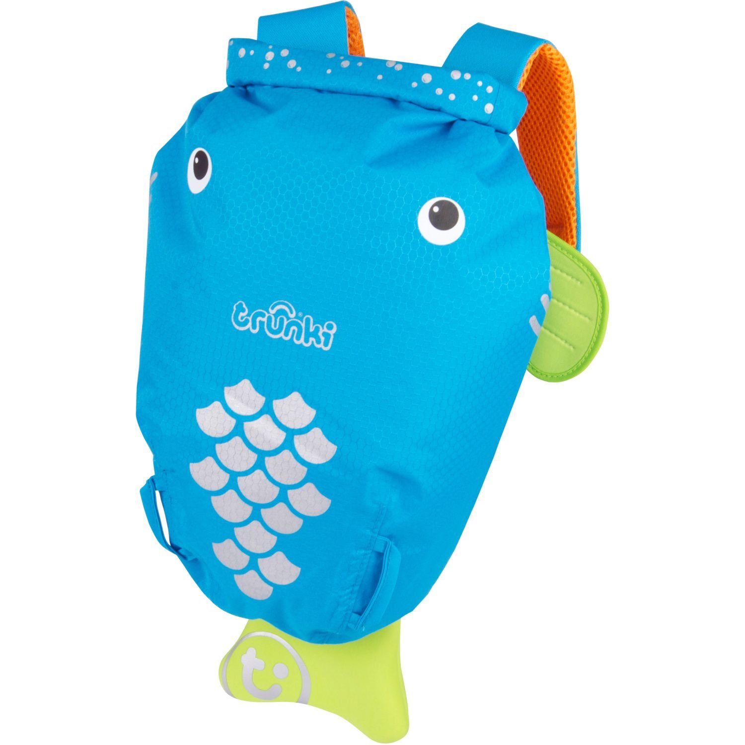 Trunki Kid’s Water-Resistant Swim & Gym Bag – PaddlePak (Blue)