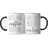 Couple Ceramic Mug Set Of 2 - Campfire Mugs | Main Event USA