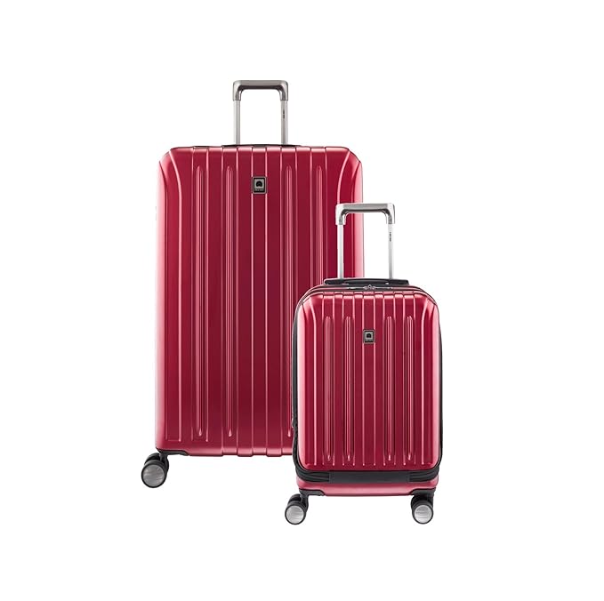 DELSEY Paris Helium Titanium Hardside Luggage with Spinner Wheels