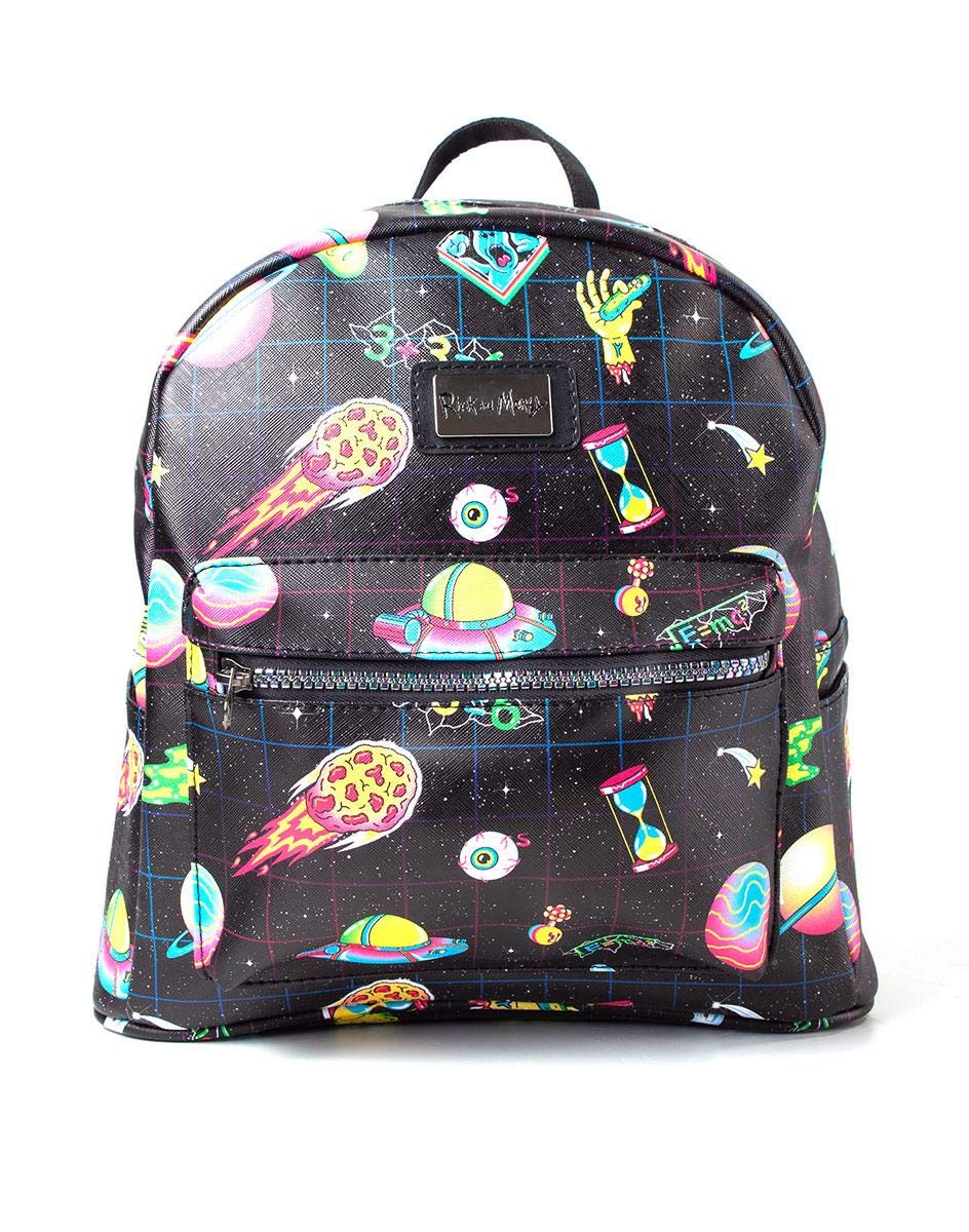 Difuzed Rick and Morty - All Over Sublimation Printed Ladies Backpack
