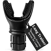 EXPAND-A-LUNG | Breathing Exercise Fitness Trainer | Inspiratory Muscle Strength Tool | Breathe Easier with Stronger Lungs | Dual-Way Inhale-Exhale Adjustable Resistance Settings