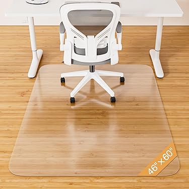 Tapete Para Silla De Oficina 121 X 91 Cm Para Suelo Duro | Meses Sin