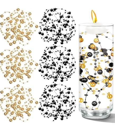 MECCANIXITY 70pcs 20mm Cream White Pearl Beads - ABS Vase Fillers, Craft Beads, For Aquariums, Jewelry, Centerpieces - View #12