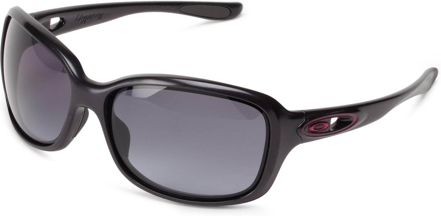 Oakley Womens Urgency OO915805 Wrap Sunglasses,Graffiti Frame/Black