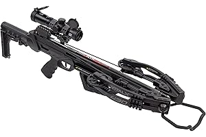 Killer Instinct Vital X 430 Elite Crossbow Archery Kit with Killer Instinct Speed Ring Scope and Anti-Dry Fire Safety