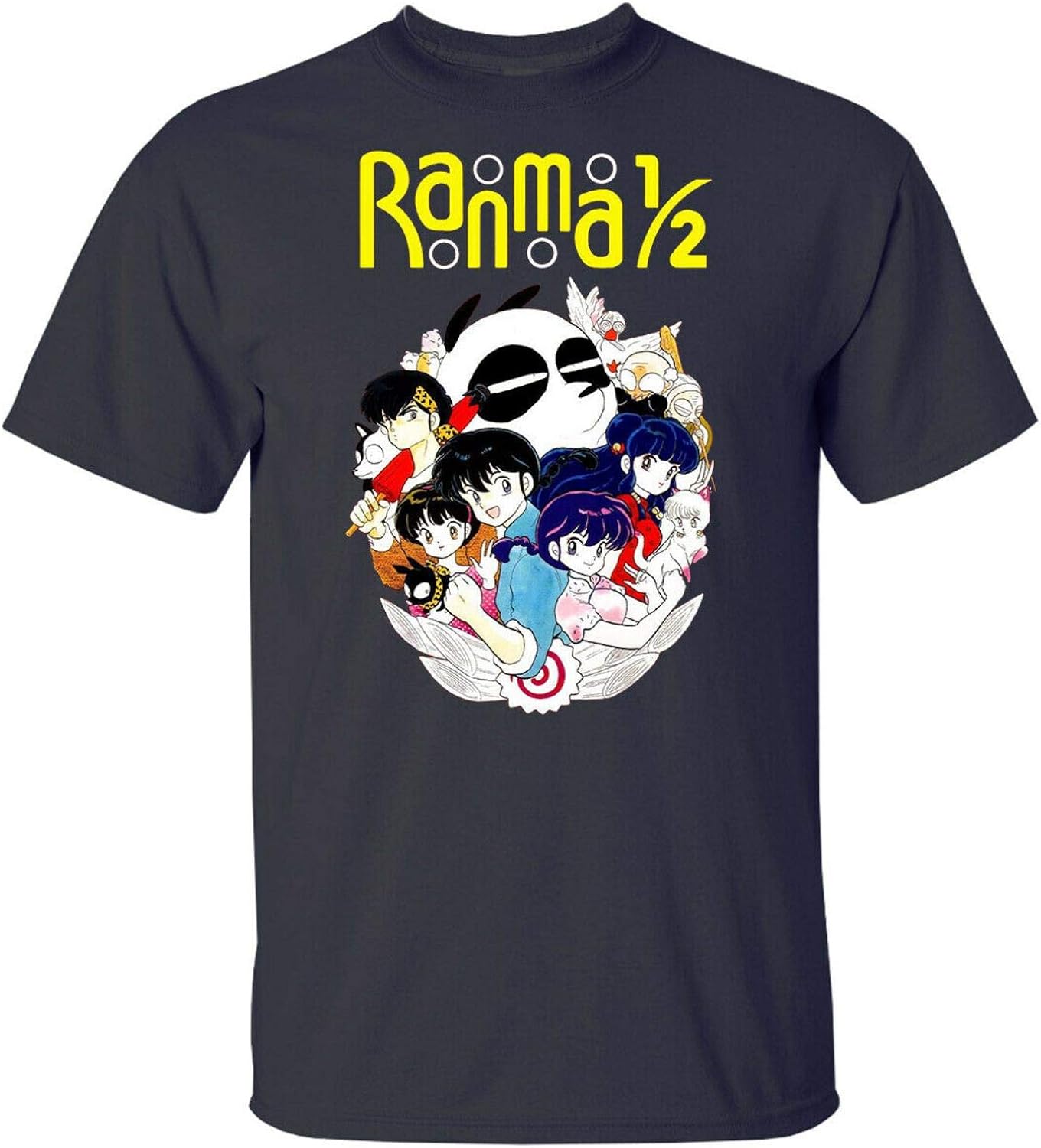 Anime, Ranma 1/2 V1 Ryoga jaoanese Manga Poster 1989 T Shirt, Graphite