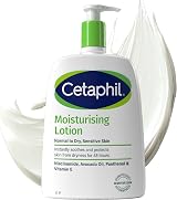 Cetaphil Moisturising Lotion 1L for Face & Body, Niacinamide & Vitamin E
