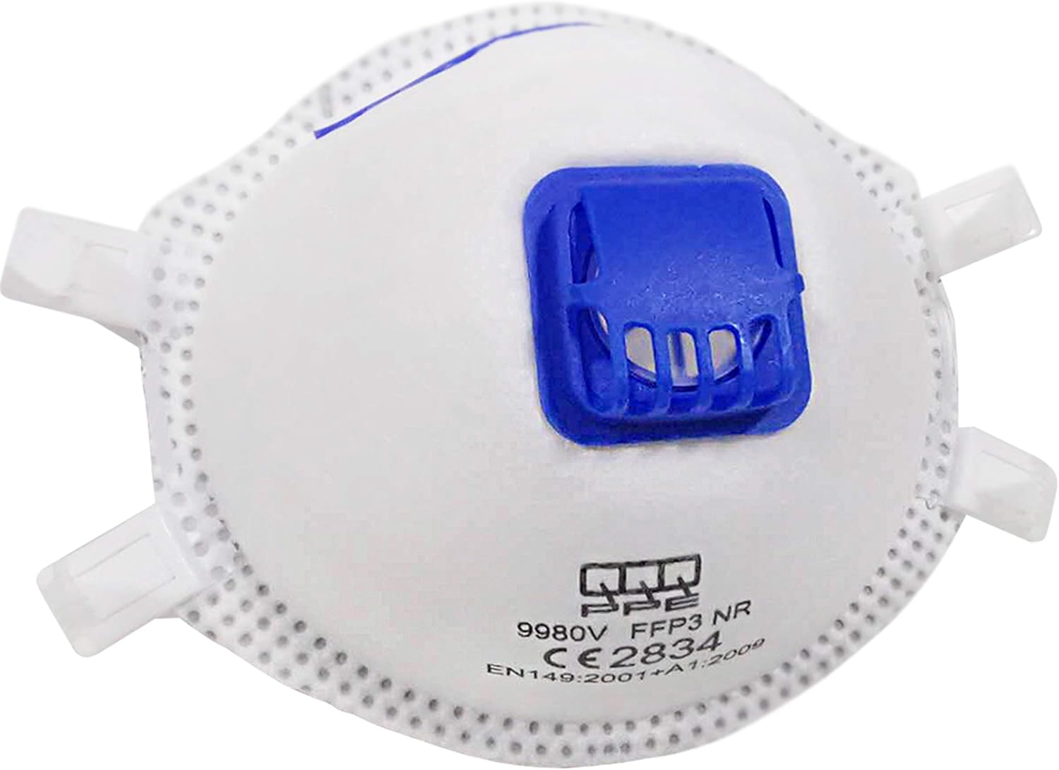 Disposable Respirator Mask FFP3 [EN1492001+A12009] 9980V (5.PCS) Amazon.co.uk Clothing