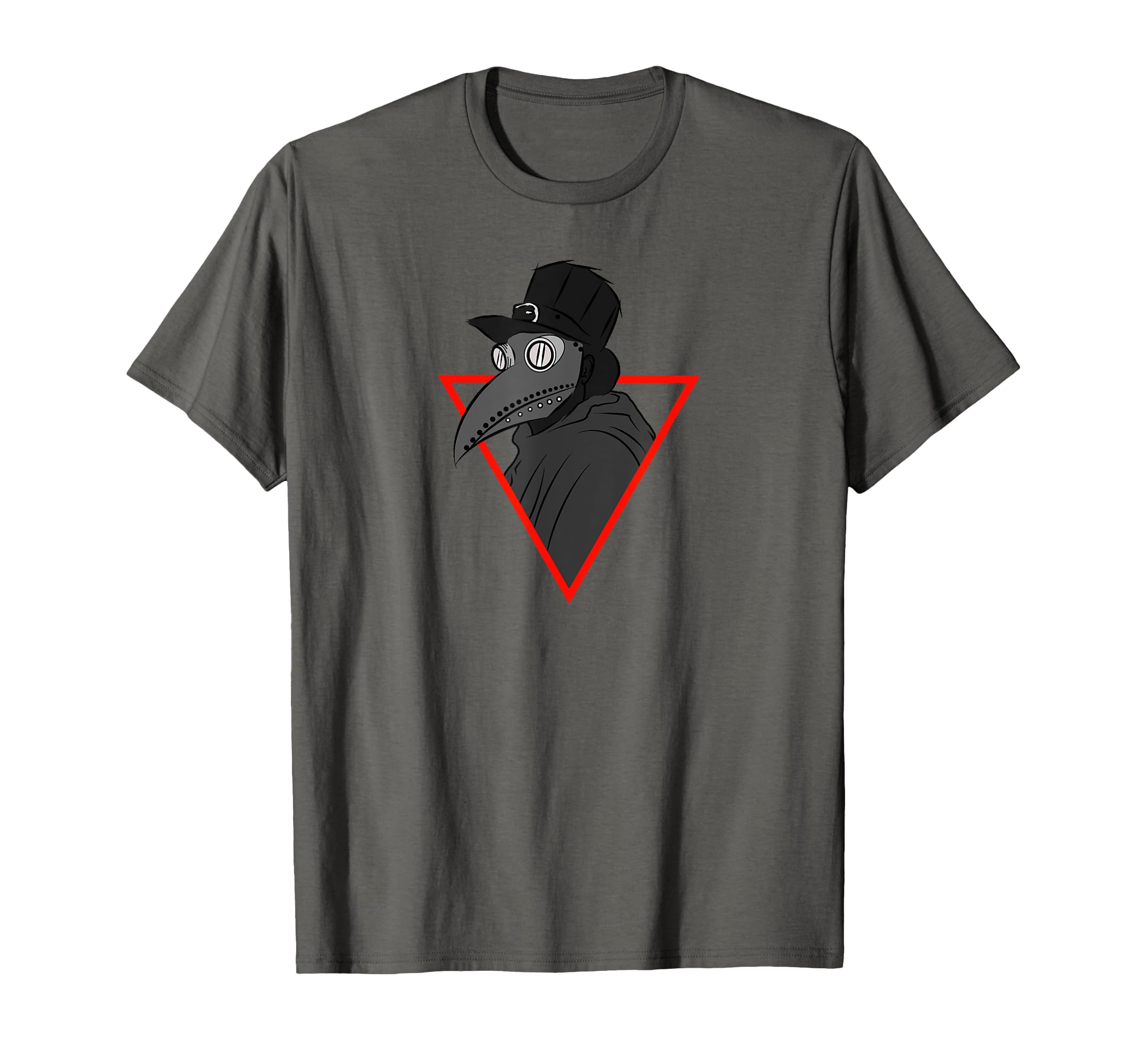 Plague doctor mask - Grunge Gothic Occult triangle T-Shirt