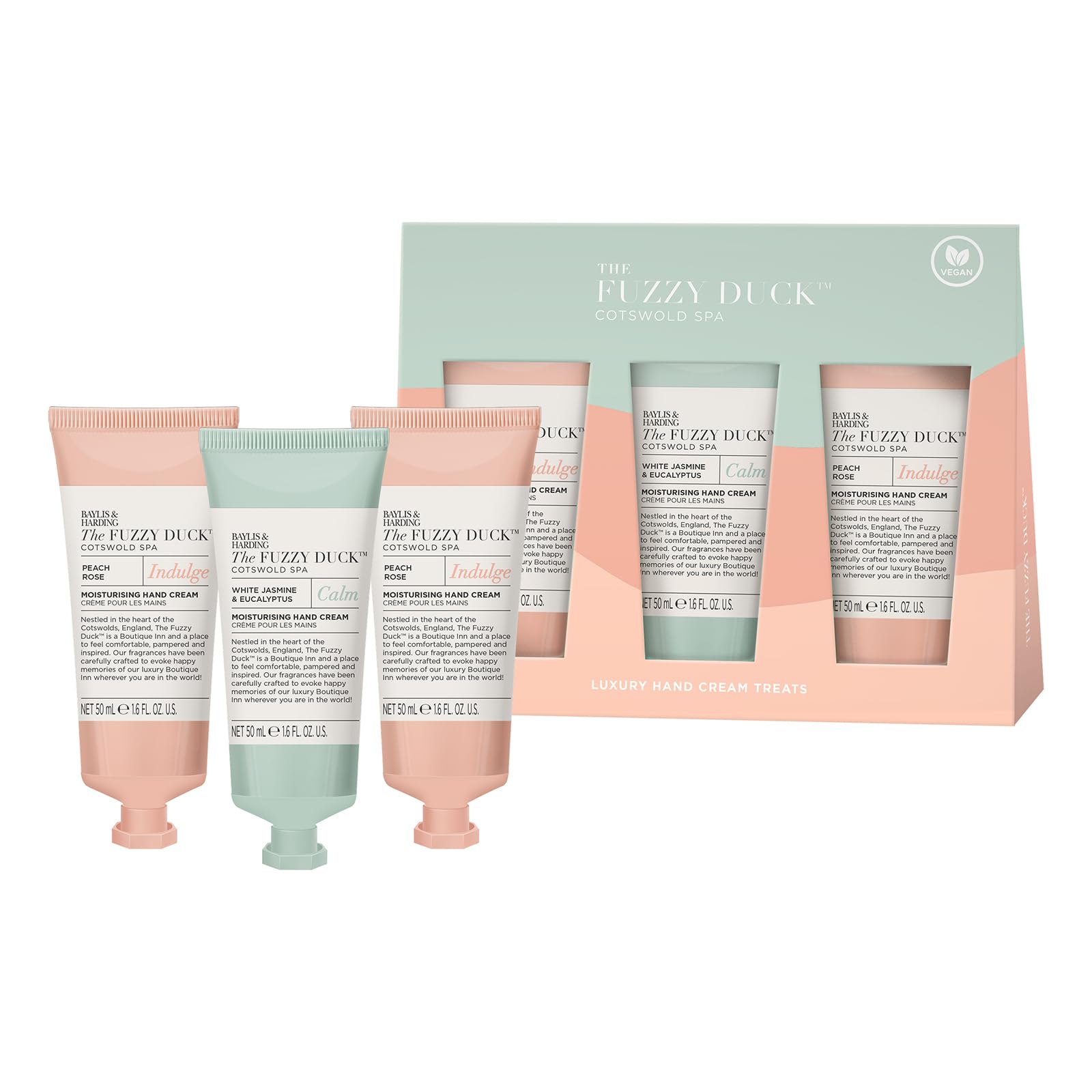 Baylis & Harding The Fuzzy Duck Cotswold Spa Luxury Hand Treats Gift Set - Vegan Friendly (Pack of 1)