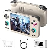 Anbernic RG 476H Retro Handheld Game Console RG 476H Retro Game Console 4.7 inch IPS Multi-Touch Screen Android 13 Unisoc T820 Processor RG476H Support 1080p DP Output WiFi Bluetooth Gray
