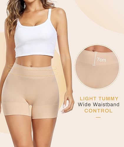 BESTENA Slip Shorts for Under Dress Seamless Smooth Shapewear