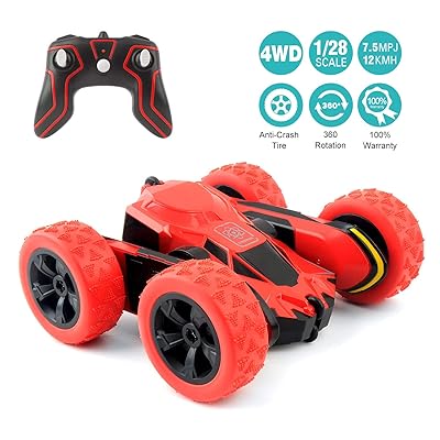 Buy RC Cars Stunt Car Toy, Amicool 4WD 