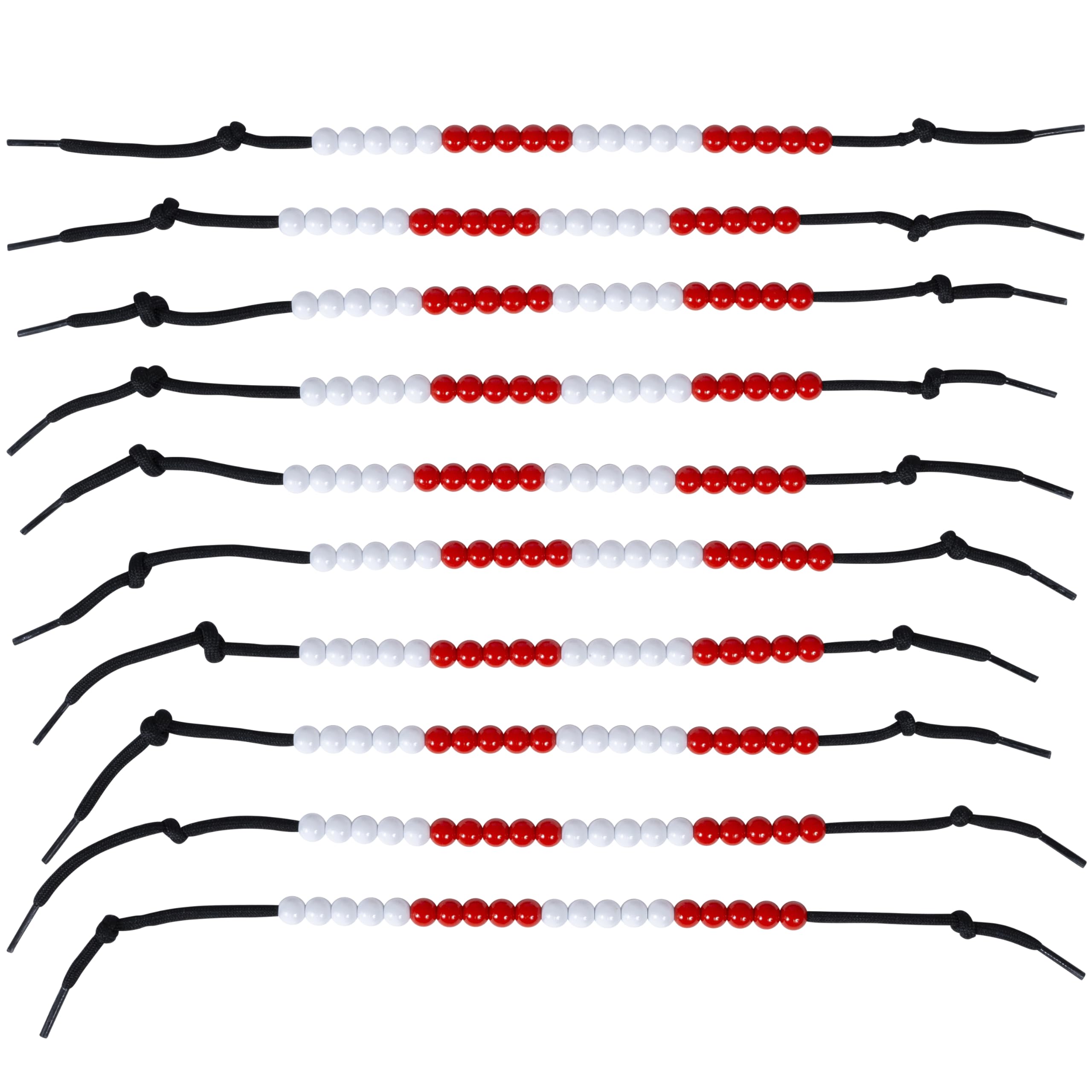 EDX Education string, 20 Bead, 10 mm Diameter Set of 10, 53969