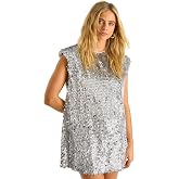 Nasty Gal Disc Tassel Embellished High Neck Mini Dress