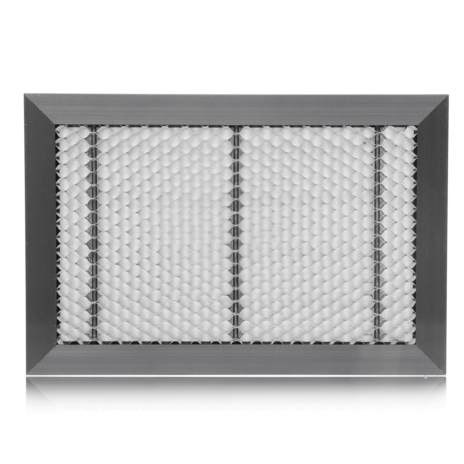 Laser Honeycomb Cutting Table Board, Honeycomb Working Table 300x200x22mm Beehive Working Plate CNC Processed Laser Cutting Bed for Laser Engraving Cutting Machine