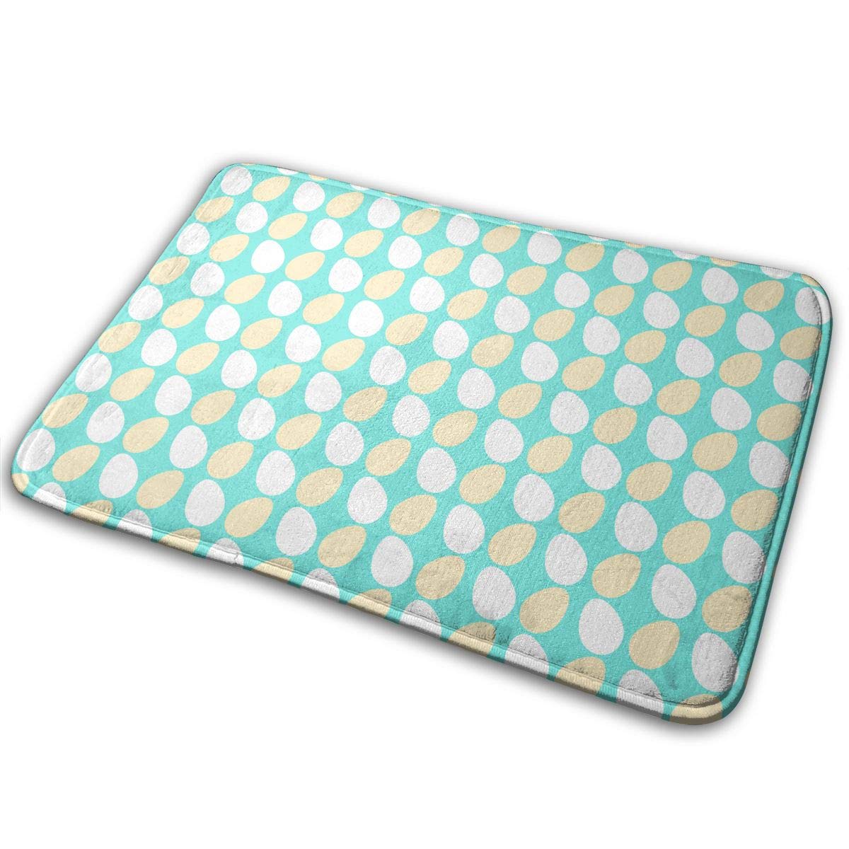 Decorative Bathroom Towels Bohemian Flowers Bath Mat Non Slip