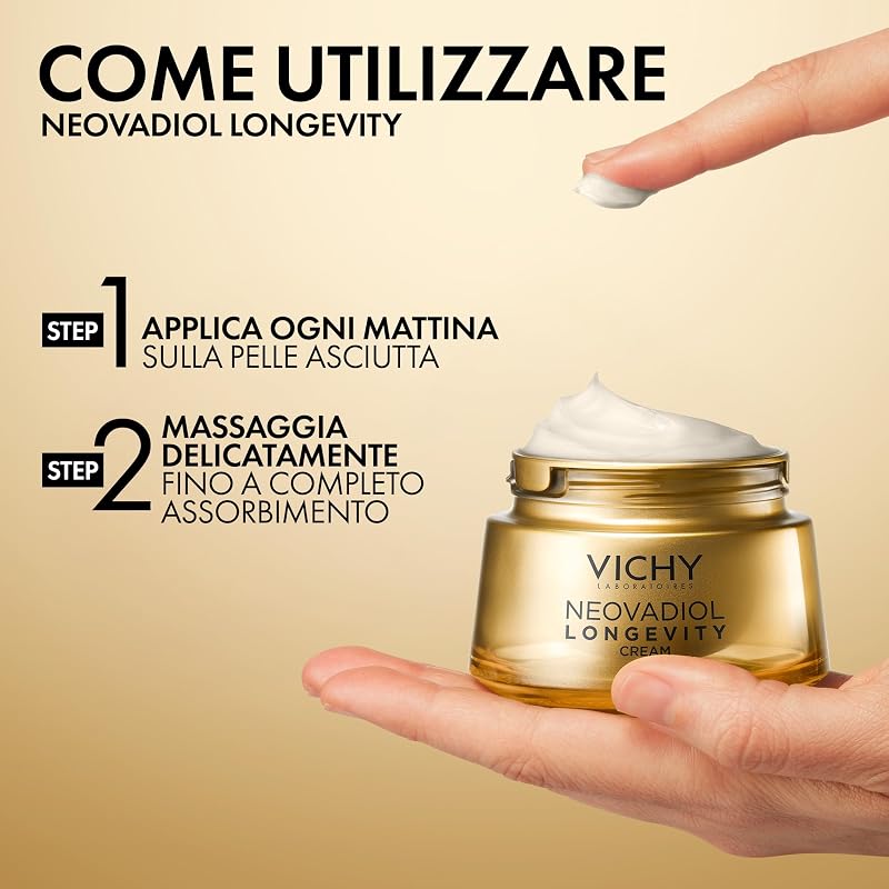 Neovadiol Longevity Crema Volumizzante, Formato Ricarica, 50 ml