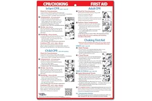Safety Magnets – CPR & Choking Fridge Magnet – First Aid Instructions for Infants, Children, & Adults – Heimlich Maneuver Lam