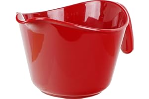 Reston Lloyd Calypso Basics 2-Quart Microwave Batter Bowl, Red