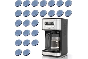 KAYZN Appliance Sliders for Kitchen Appliances, 25pcs Telfon Kitchen Appliance Sliders, PTFE Self Stick Furniture Sliders, Easy to Moving & Space Saving