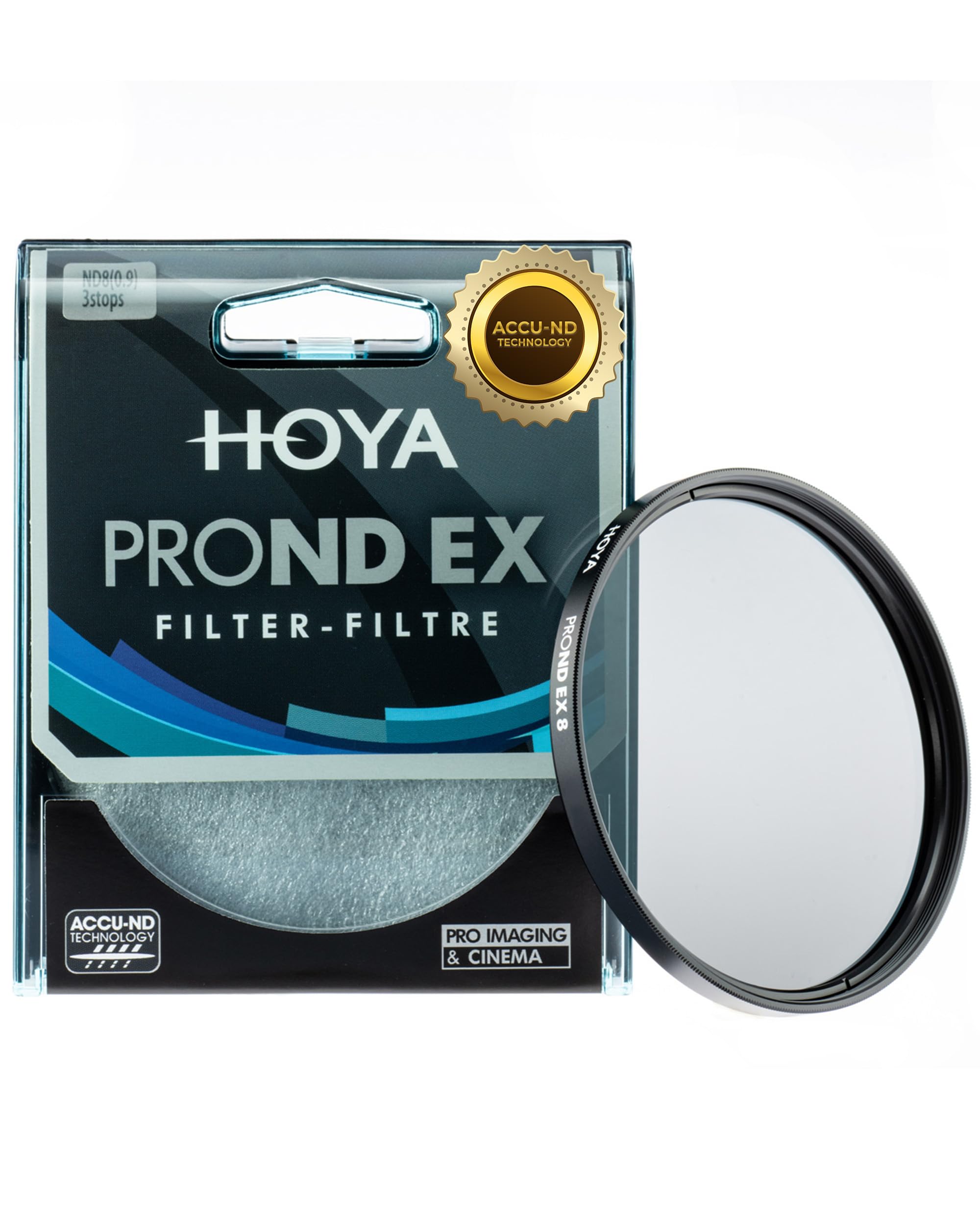 HOYA PRO ND-EX Neutral Density Filter ND8 ø62mm — image 1