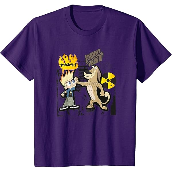 Amazon.com: Kids Johnny Test - Say Wha? Rock : Clothing, Shoes