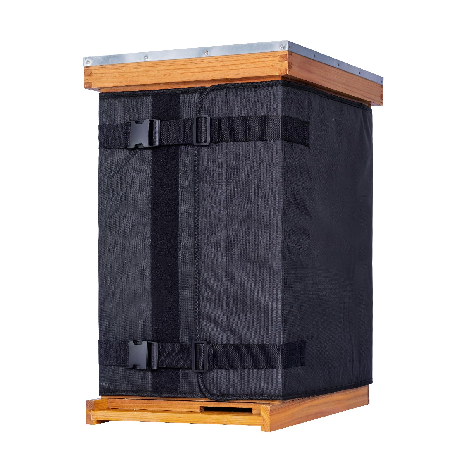 Photo 1 of MayBee Winter Bee Hive Wrap for 10 and 8 Frame Beehives, 600D Oxford Cloth Adjustable Beehive Wrap for 2 Deep Hives with 1 Medium Hive Box, Waterproof, Windproof, Lightweight, Reusable,76.8" x 24.8"
