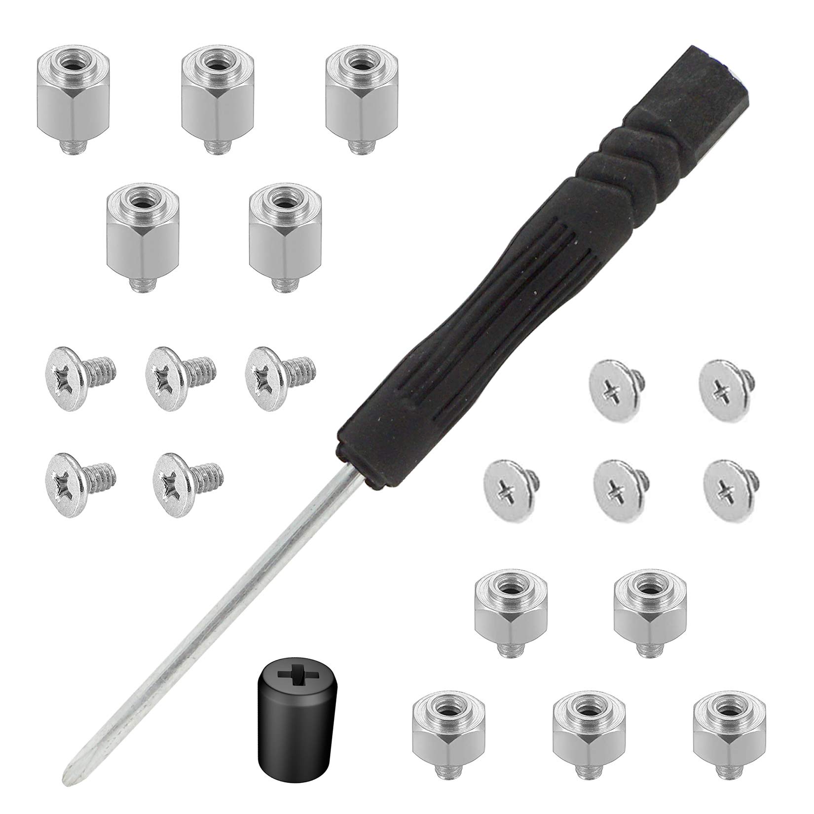 Akuoly PC Screws M.2 SSD NVMe Screws Set for ASUS Motherboard, 22 Pieces