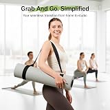 Slim Panda Yoga Mat Straps Carrying Adjustable Carrier 70in Cotton view 2