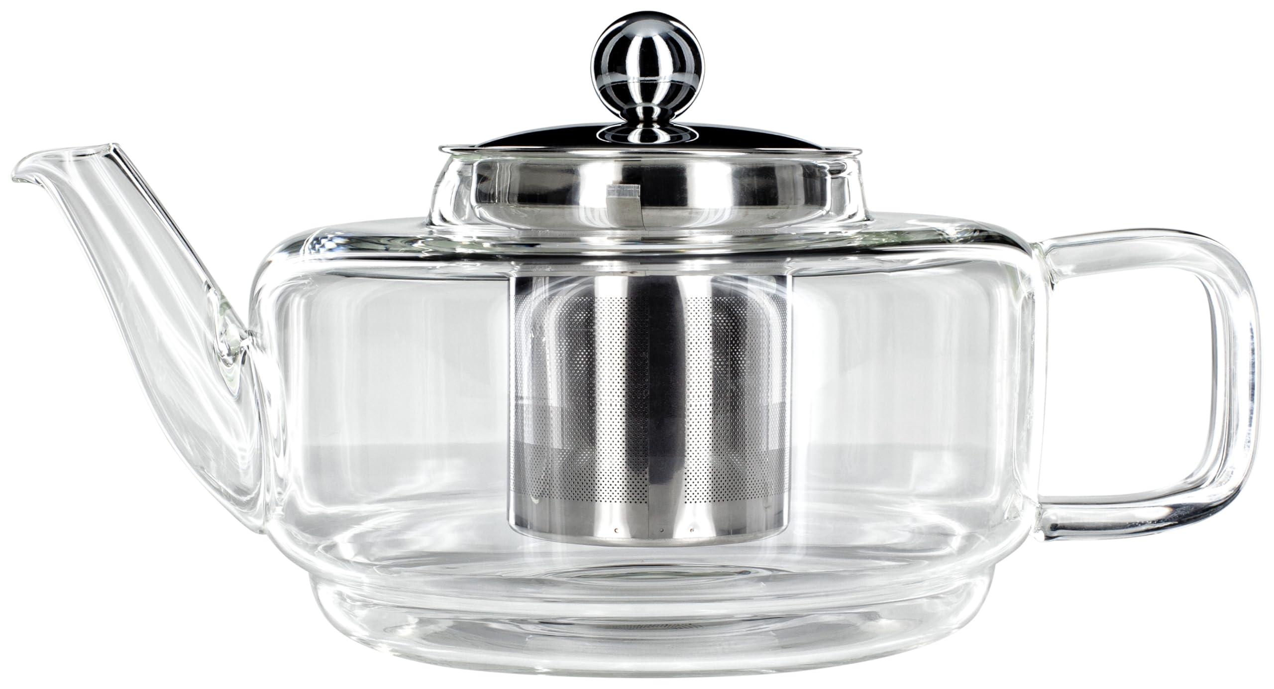 Judge Glass Teapot, 700 ml, Stainless Steel, Silver
