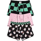 Bioworld Demon Slayer Character Patterns Men's 3pk Boxer Briefs