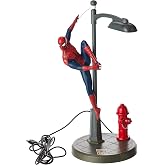 Paladone Spiderman Desk Lamp - Officially Licensed Disney Table Light, Marvel Streetlight Spider Man Spotlight, Gift for Multiverse Fans