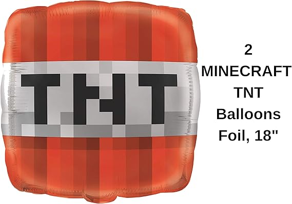 Amazon Zucca Party マインクラフト バルーン バンドル パック Minecraft Tnt 18インチ ホイルバルーン 16個 Minecraft ラテックスバルーン 12インチ 両面プリント 限定パーティーチェックリスト 風船 バルーン おもちゃ Amazon Zucca Party マインクラフト バルーン バンドル パック Minecraft Tnt 18インチ ホイルバルーン 16個 Minecraft ラテックスバルーン 12インチ 両面プリント 限定パーティーチェックリスト 風船 バルーン おもちゃ