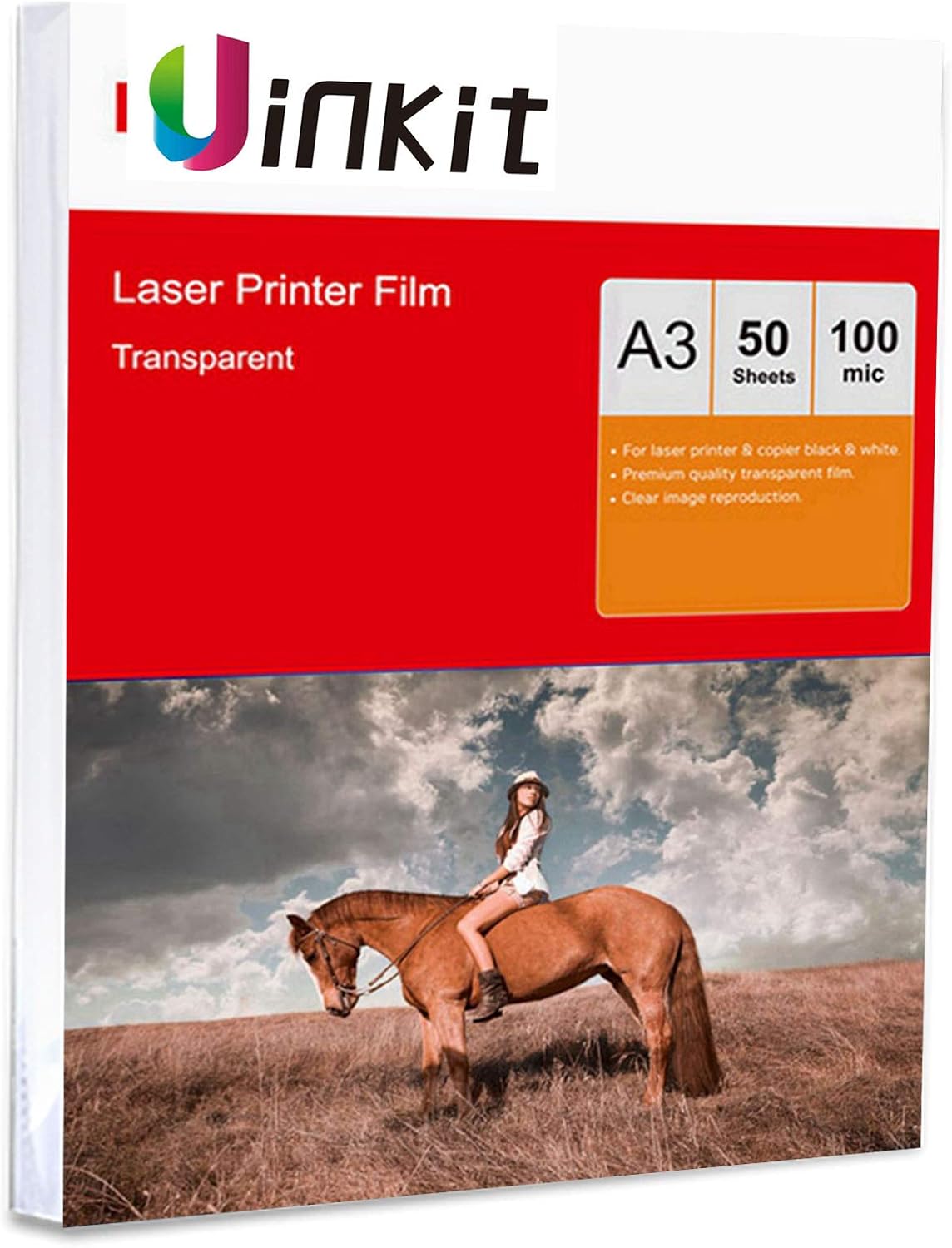 A3 OHP Film for Laser Print 50sheets Overhead Projector Transparency