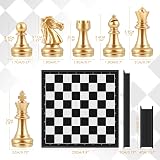 Peradix Travel Chess Board Set Magnetic Pieces Portable Foldable Board view 3