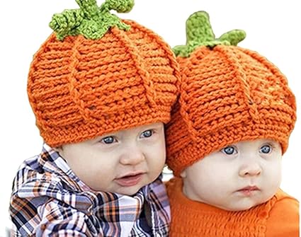 baby pumpkin hat